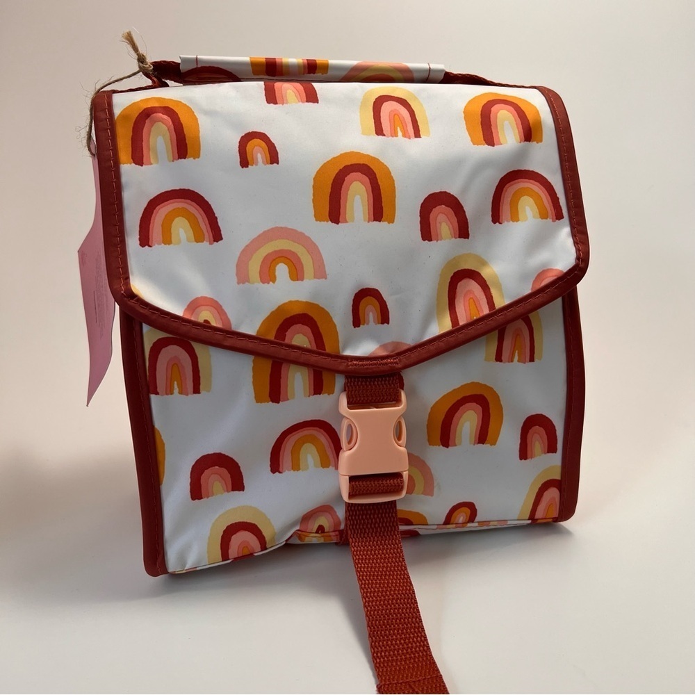 NWT Thirty One Boho Rainbow Thermal Lunch Tote
